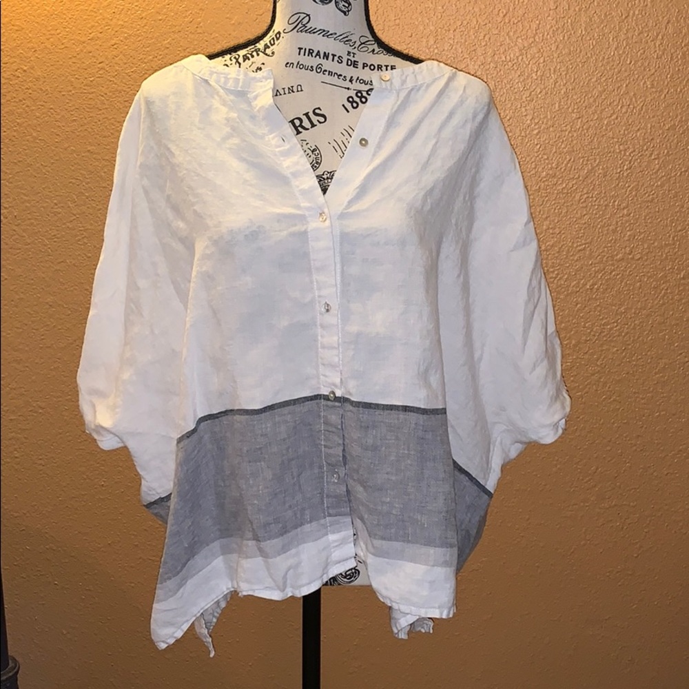 100% Linen Blouse